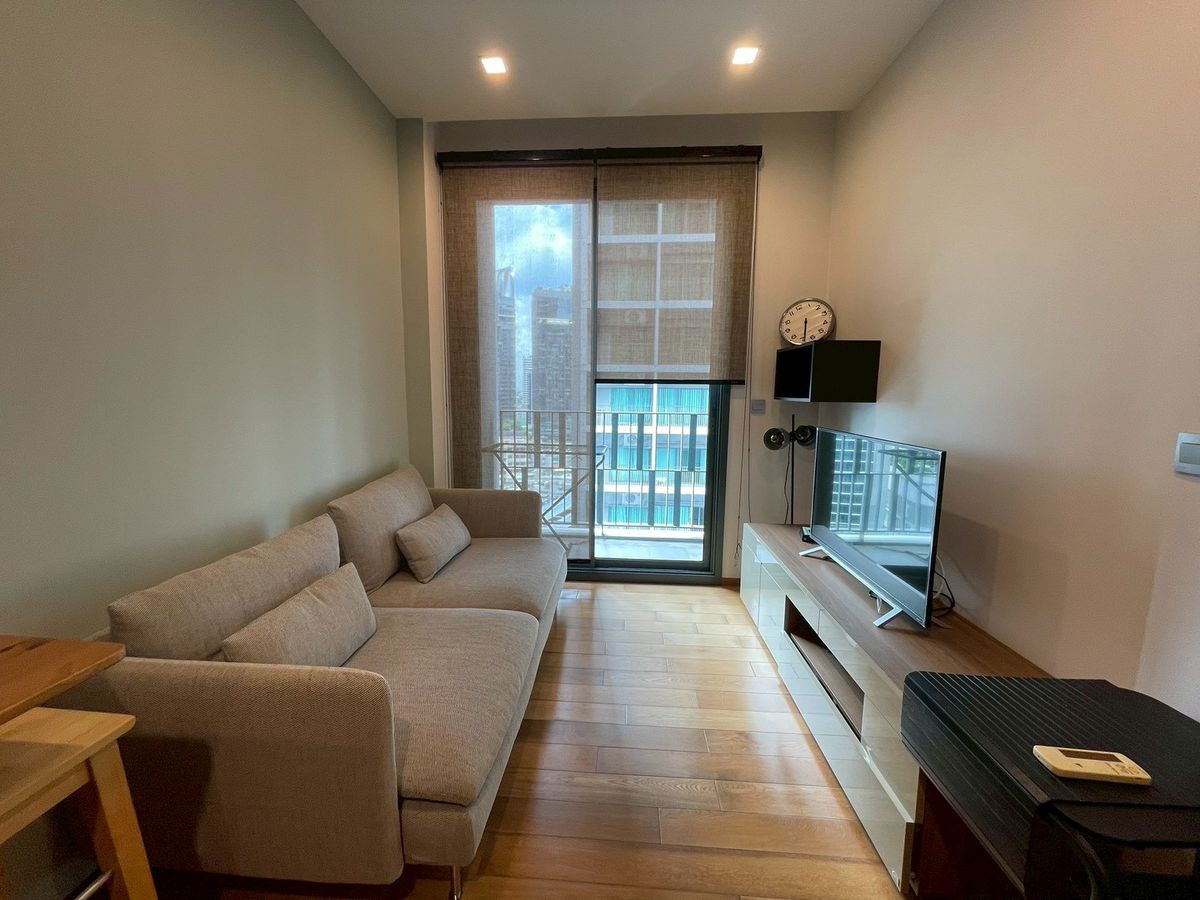 For RentCondoSukhumvit, Asoke, Thonglor : (For Rent)  1 Bed 1 Bath 34.37 Sqm.Fully furnished - Ready to MOVE IN (BTS Thong Lo)