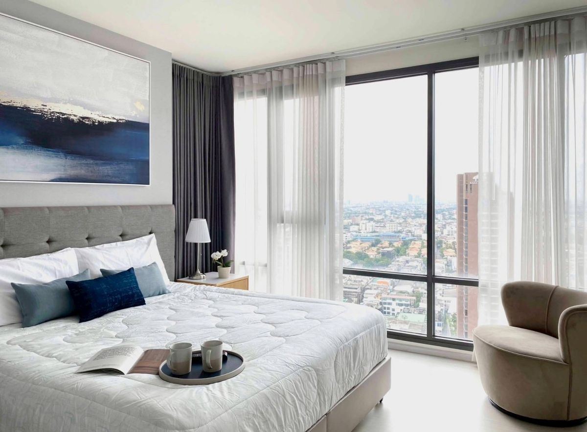 For RentCondoSukhumvit, Asoke, Thonglor : LTH13219 - Condo for Rent Condo for Rent | Rhythm Sukhumvit 42 Sukhumvit 42 | 79 SQM | 2 Beds 2 Baths | 65K/Month | Near BTS Phra Khanong