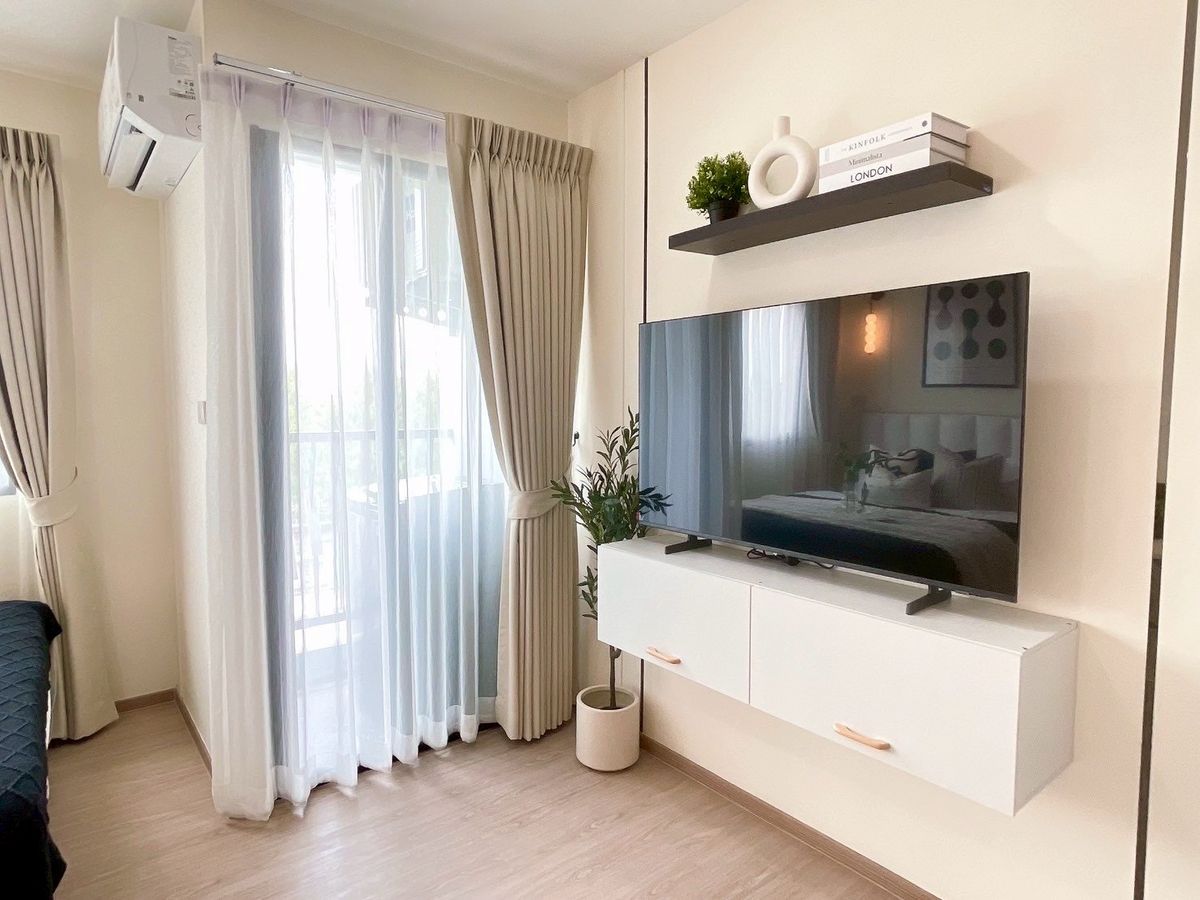 ขายคอนโดมีนบุรี-ร่มเกล้า : K-6536 ขาย ! คอนโด WELA รามคำแหง 186 ตกแต่งใหม่ พร้อมอยู่ ติด MRT เคหะรามคำแหง