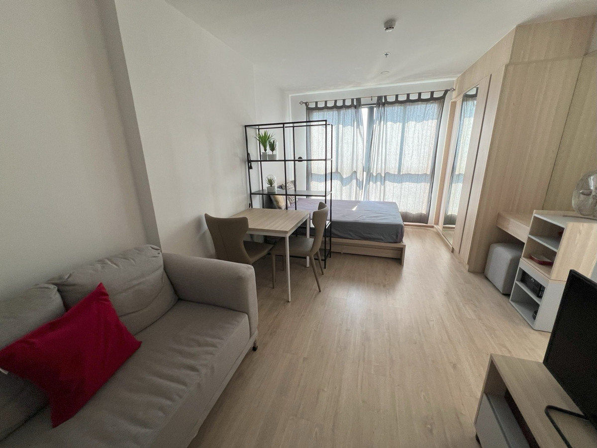 For RentCondoBangna, Bearing, Lasalle : 1 bedroom for rent. Closed 33 sqm. Step 19 Building B.