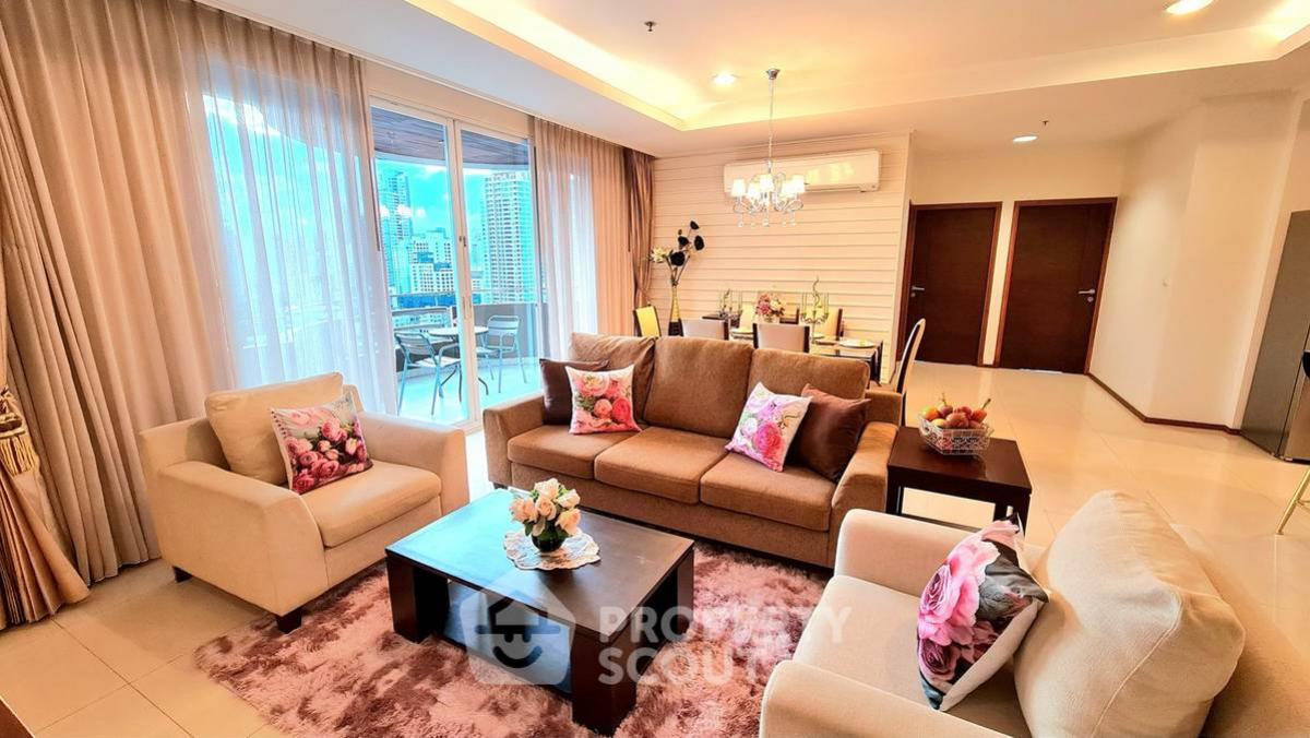 ให้เช่าคอนโดสุขุมวิท อโศก ทองหล่อ : เซอร์วิสอพาร์ทเมนท์ 3-ห้องนอน ใกล้ BTS พร้อมพงษ์