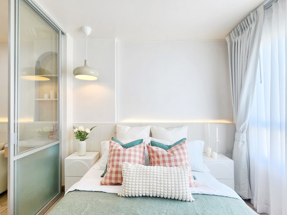 For SaleCondoPattanakan, Srinakarin : Knot is comfortable. & Quot; Happy to help every step. Free consultation. Open a condo. Lumpini Ville onnut-PATTANAKARN The room is beautiful as you can see near MRT Sri Nuch for 5 minutes.