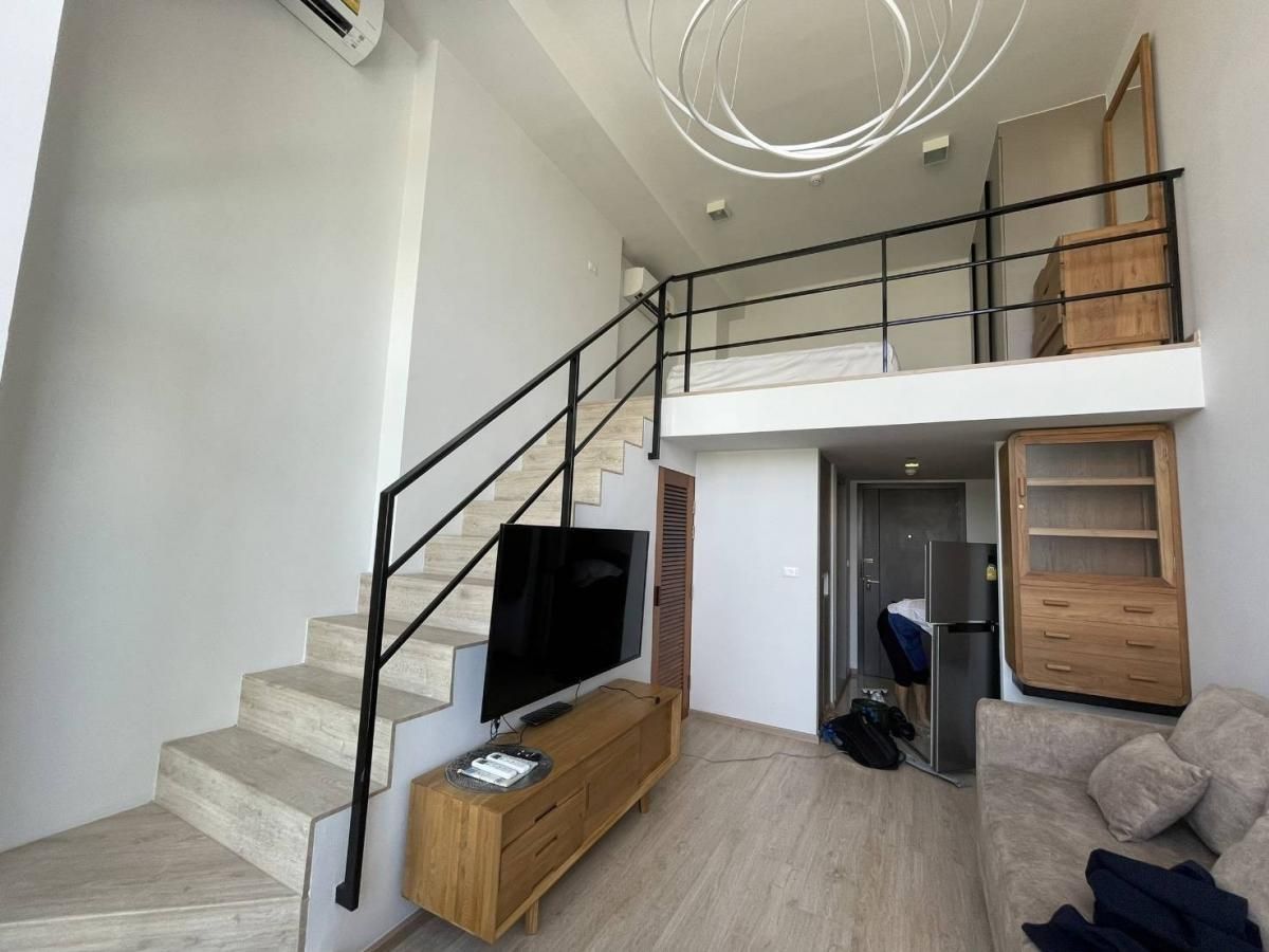 For RentCondoRama9, Petchburi, RCA : 🔥🔥30189🔥🔥IDEO New Rama 9 for rent (2-story duplex room style)🌐LINE ID : @fastforrentcondo