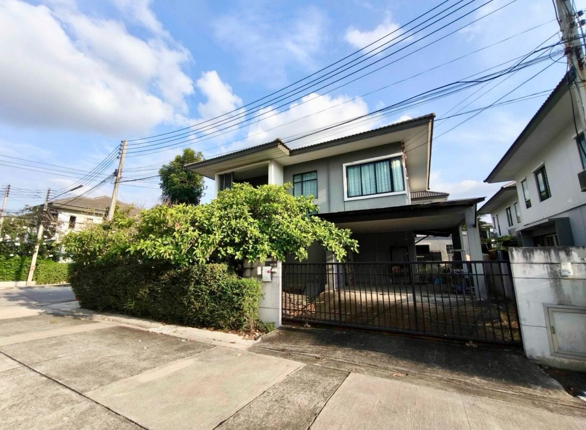 For SaleHousePathum Thani,Rangsit, Thammasat : 2 storey detached house for sale, Pruksa Village 32 Don Mueang-Local Rod