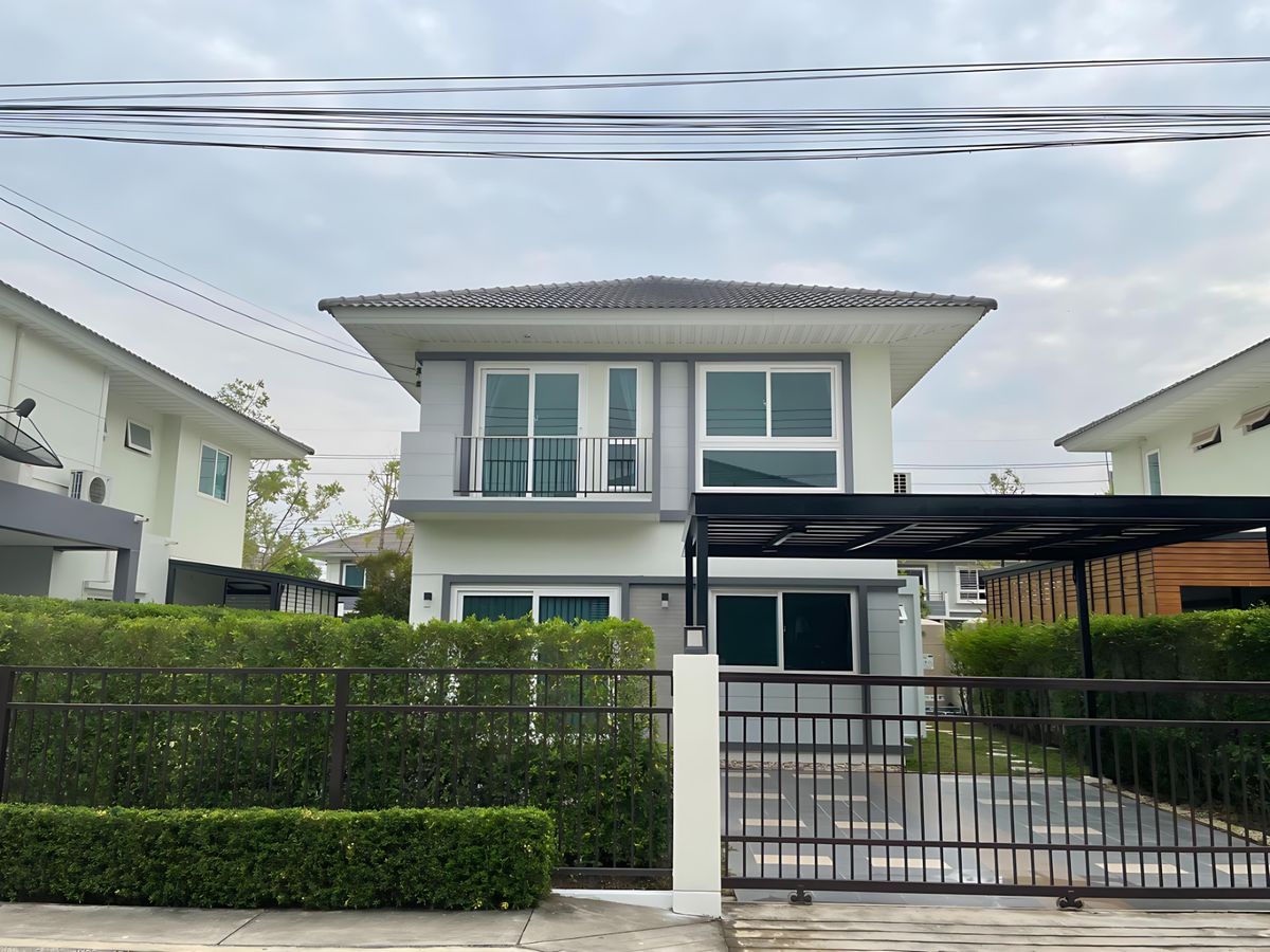 For SaleHousePathum Thani,Rangsit, Thammasat : 4-Bedroom, Private Garden View | Up to 110% mortgage approval available* | Supalai Pride, Outer Ring – Lam Luk Ka Khlong 6