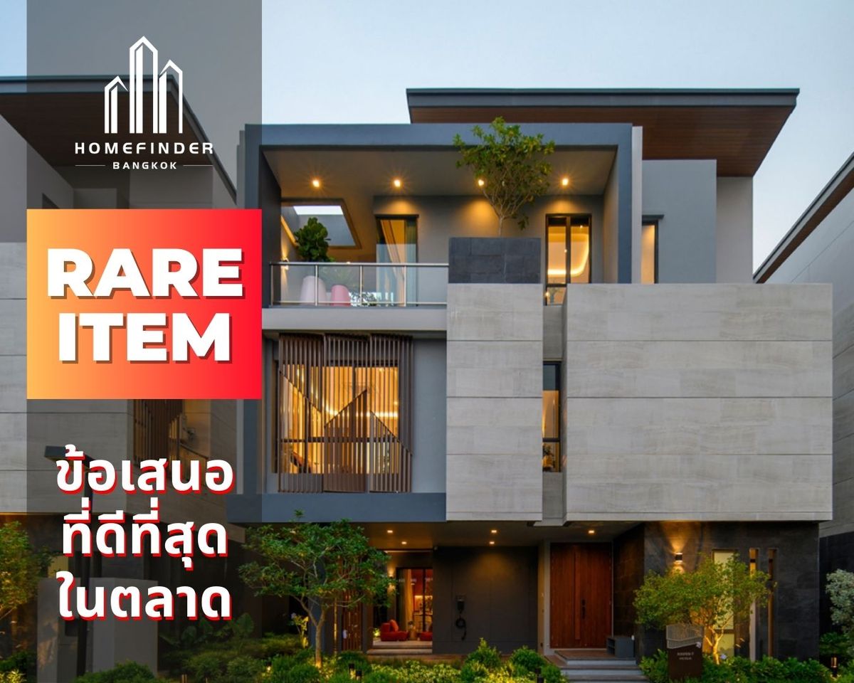 For SaleHouseBangna, Bearing, Lasalle : 🔥Hot deal🔥 The Gentry Sukhumvit-Banna, a luxurious 3-story detached house near Bangna Expressway With the best offer in the market now With a complete professional service! 📱 095-7742820