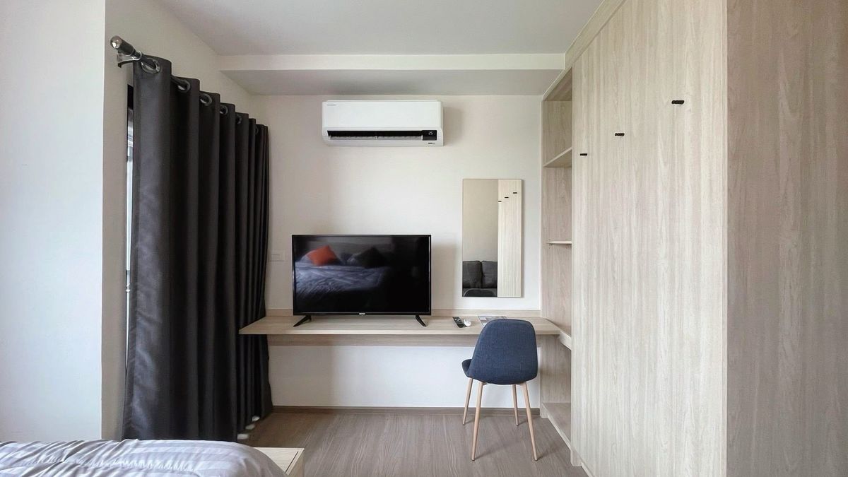 ให้เช่าคอนโดเกษตรศาสตร์ รัชโยธิน : For Rent 12,500 The Muve Kaset 095-6568924 kook