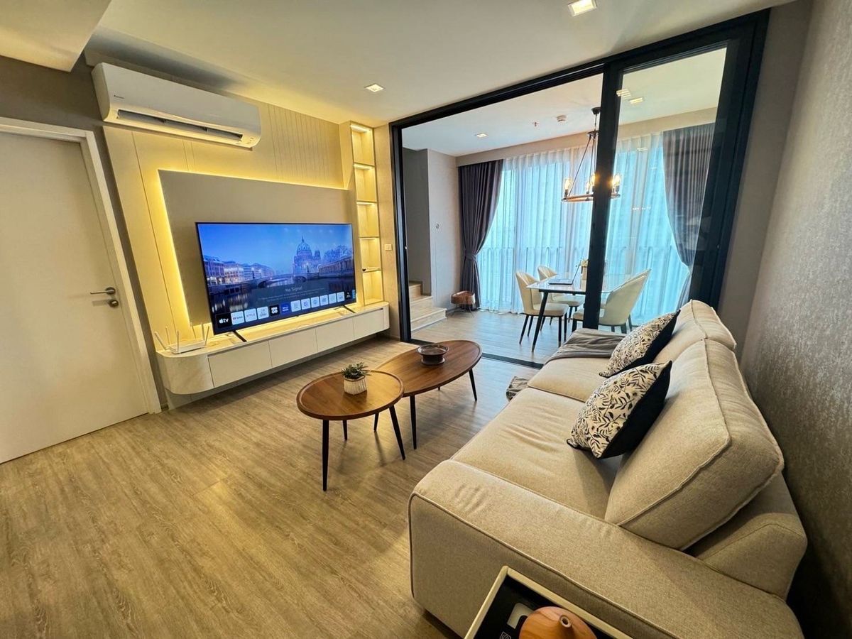 For RentCondoLadprao, Central Ladprao : For Rent !! The Line Phahonyothin Park💥2 Bedrooms | 2 Bathrooms | 82 SQ.M. | 50,000 THB/Month | Beautiful Unit | Fully Furnished | Ready to Move in‼ ️ | 📞 Contact: Aomam (Agent) Tel./line ID: 095-587-1692 WhatsApp: +66 95 587 1692