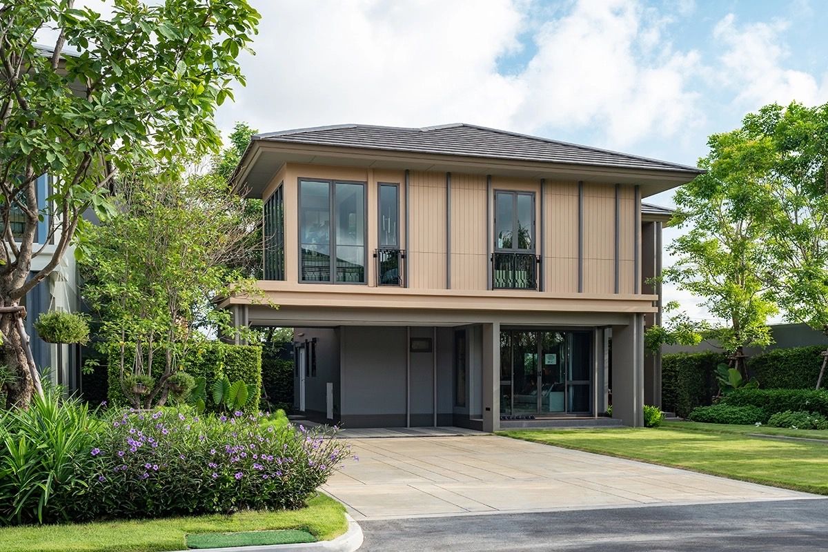 For SaleHouseRama 2, Bang Khun Thian : The best value !! Deep front of the house Decorated with: Burasiri Rama 2 (Land 92 sq.w.), only 12.39 million