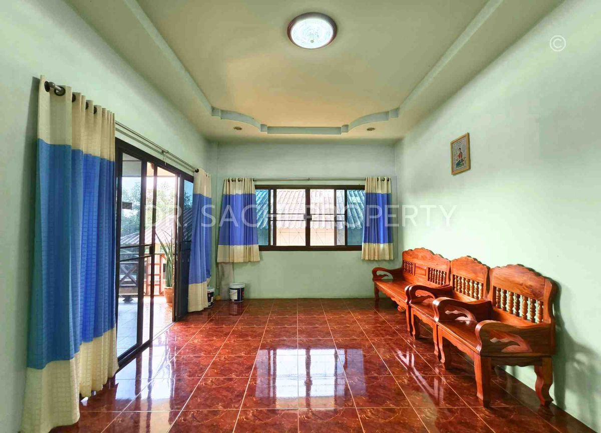 ขายบ้านเชียงราย : ขายบ้านพร้อมที่ดิน 131 ตร.ว. ต.สันทราย อ.แม่จัน จ.เชียงราย