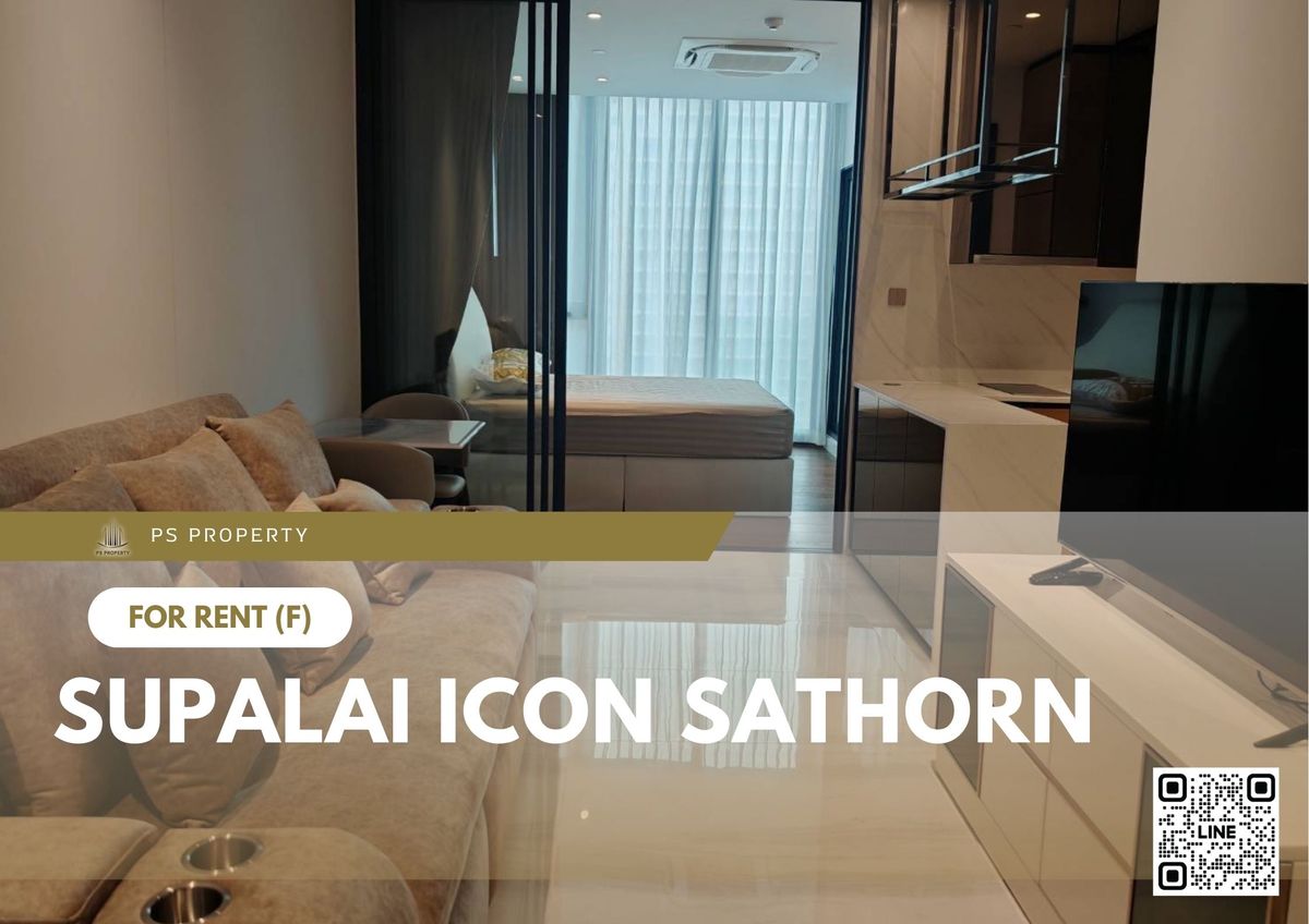 For RentCondoSathorn, Narathiwat : For rent ✨ Supalai ICON Sathorn ✨ Fully furnished and equipped, near BTS Chong Nonsi