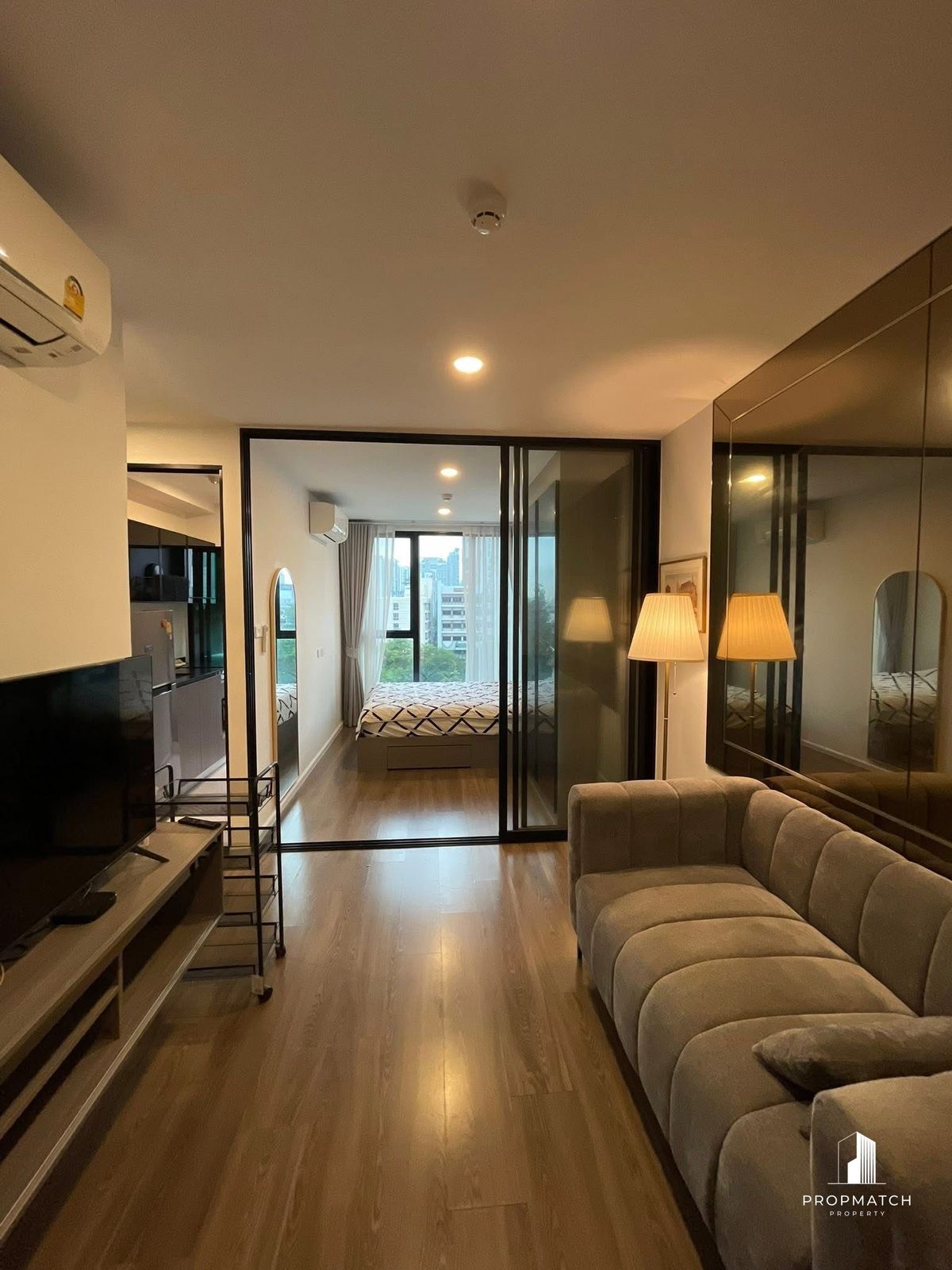 For RentCondoRatchadapisek, Huaikwang, Suttisan : ✨flash deal ✨The Origin Ratchada-Ladprao (1Bed 1Bath 28SQM.) Completely decorated !! Only 16,000 baht per month Tel.0981315848 @PropMatch
