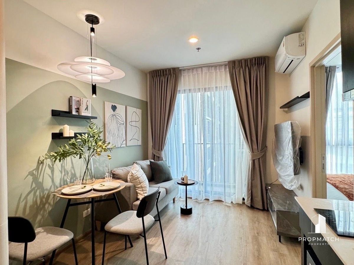 ให้เช่าคอนโดพระราม 9 เพชรบุรีตัดใหม่ RCA : ✨Flash Deal ✨Nue District R9( 1Bed 1Bath 27.1SQM.) แต่งครบพร้อมอยู่ !! เพียง  22,000บาทต่อเดือน Tel.0981315848 @propmatch