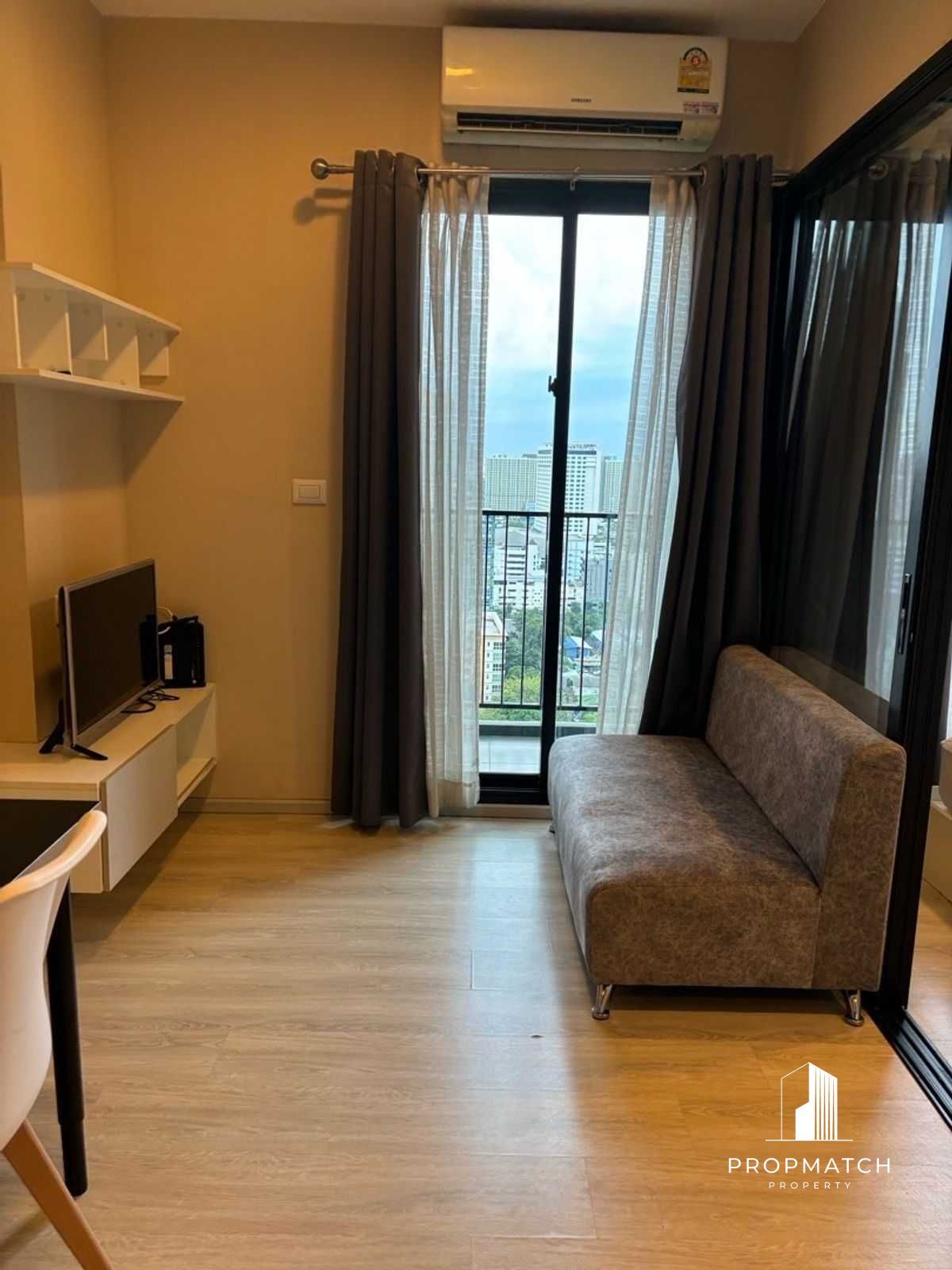 For RentCondoRama9, Petchburi, RCA : ✨Flash Deal ✨Condolette Midst Rama 9 (1Bed 1Bath 29SQM.) Completely decorated !! Only 15,900 baht per month Tel.0981315848 @PropMatch
