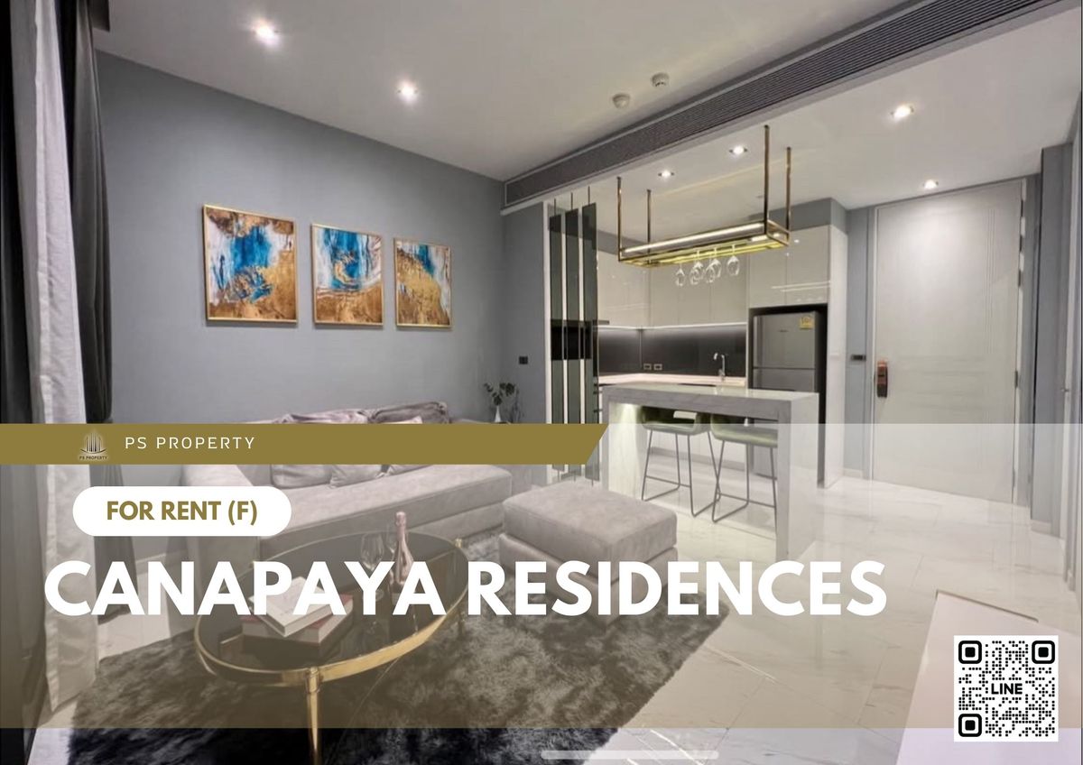 For RentCondoRama3 (Riverside),Satupadit : For rent 📍 Canapaya Residences 📍 Fully furnished and equipped with appliances