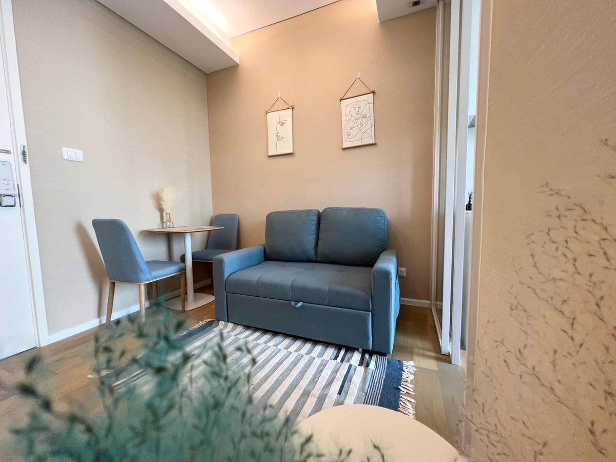 For RentCondoLadprao, Central Ladprao : For rent 📍 The Saint Residences 📍 Fully furnished and equipped, near BTS Ha Yaek Lat Phrao