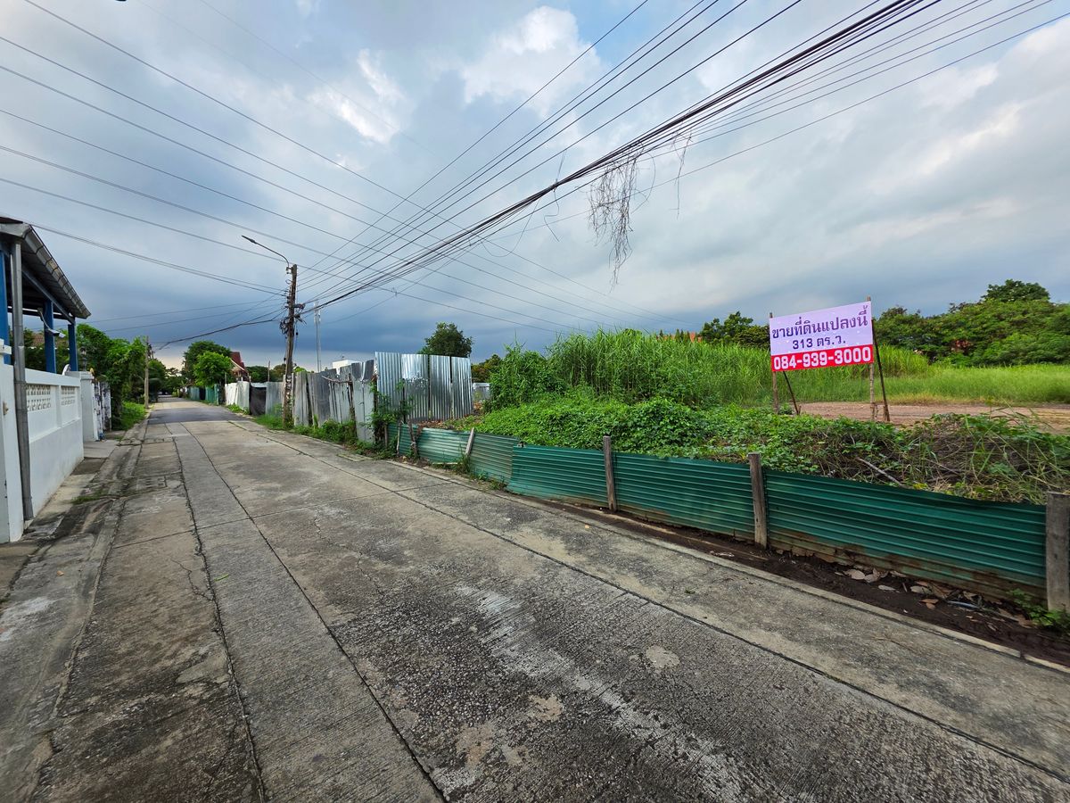 ขายที่ดินปิ่นเกล้า จรัญสนิทวงศ์ : ขายที่ดินเปล่า 313 ตร.ว. ถมแล้ว ซอย ฉิมพลี 24 เขตตลิ่งชัน กทม