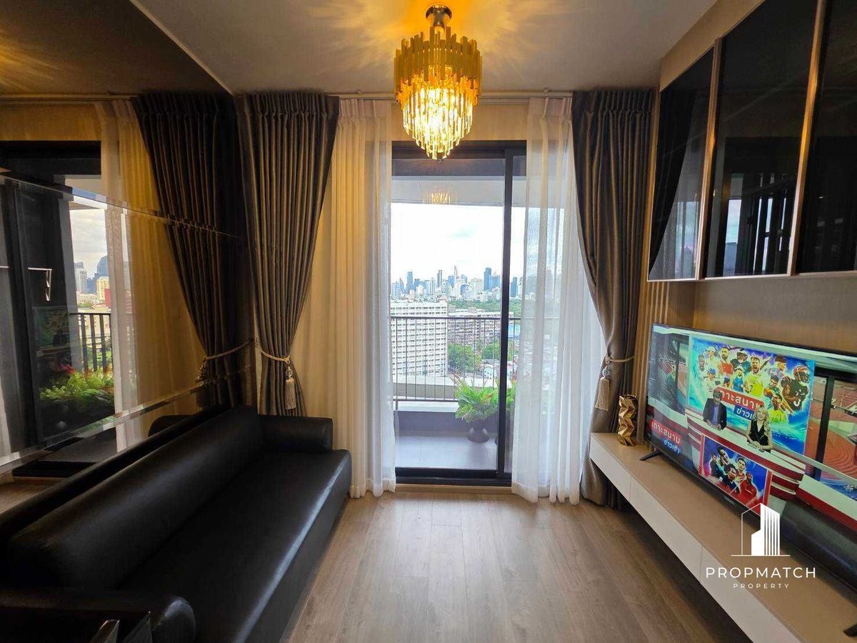 ให้เช่าคอนโดคลองเตย กล้วยน้ำไท : ✨Flash Deal ✨THE CROWN Residences Rama 4( 1Bed 1Bath 35SQM.) แต่งครบพร้อมอยู่ !! เพียง 33,000บาทต่อเดือน Tel.0981315848 @propmatch