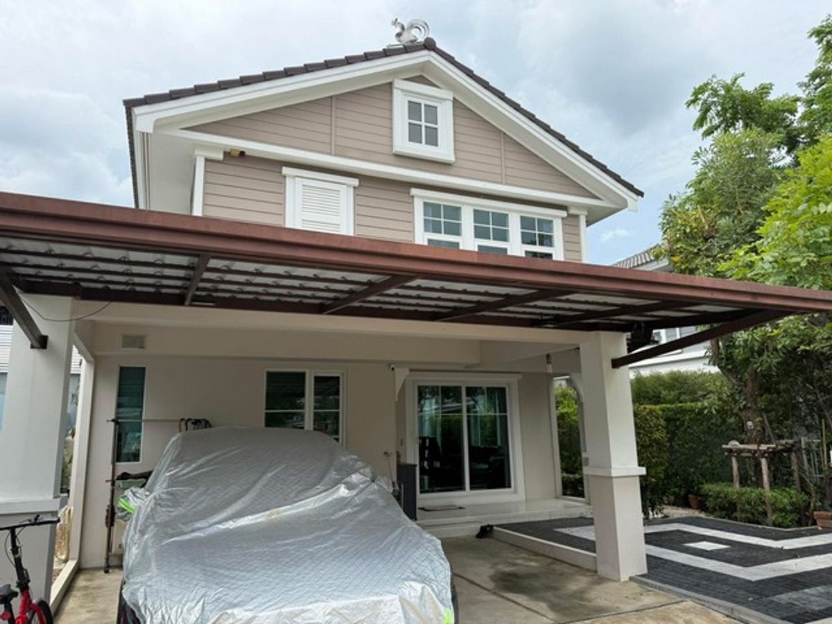 For RentHouseNawamin, Ramindra : HR2866 Sell and rent a detached house, Chaiyapruek Jatujot-Watcharapol Project, ready to be near the expressway.