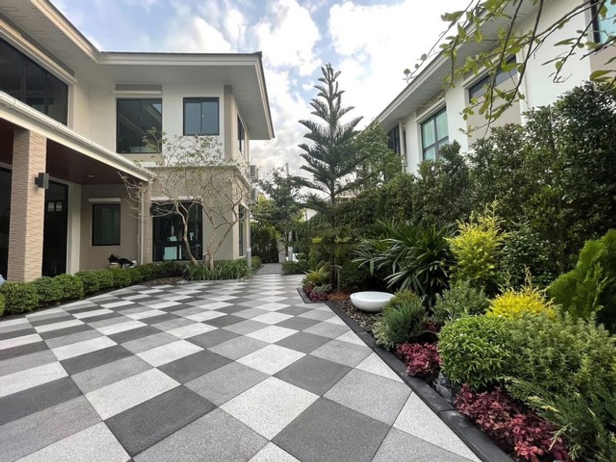 For RentHouseThaphra, Talat Phlu, Wutthakat : HR2867 House for rent, Prin Sathorn Ratchapruek Project, good location, near Bang Wa station Complete furniture