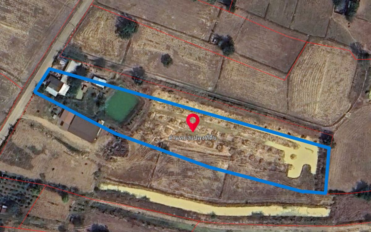 ขายที่ดินมหาสารคาม : ขายที่ดินพร้อมสิ่งปลูกสร้าง 6 ไร่ ต.เขวา อ.เมืองมหาสารคาม