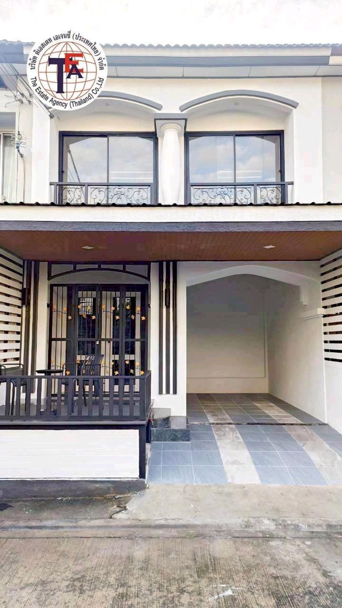 For SaleTownhomeNawamin, Ramindra : 2 -story townhouse for sale, Mok Ming Muang Village Khlong Nueng Khlong, Khlong Samwat, Suwinthawong Ram Inthra Liam, Khlong Song Hathai, Safari, Weils, Fashion Island Bang Chan School Demonstration School