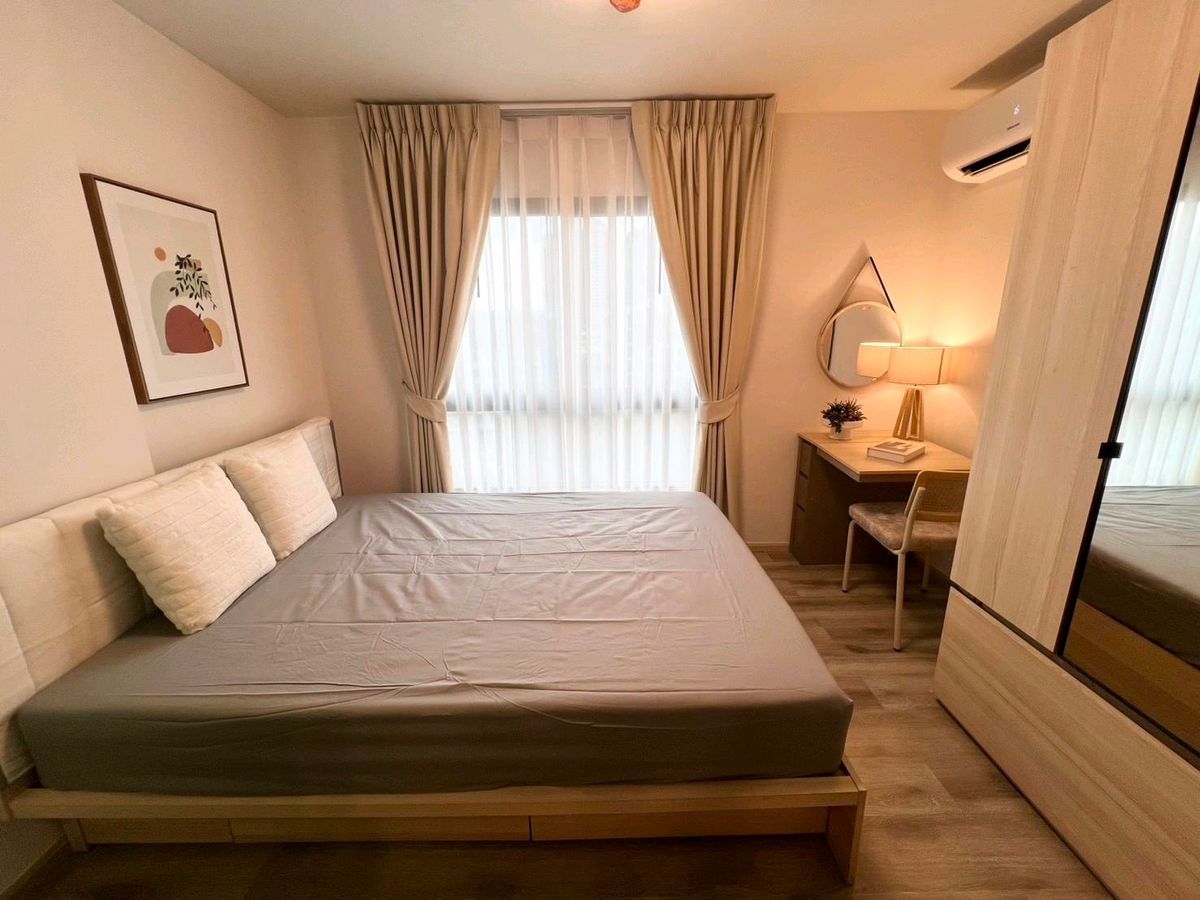 For SaleCondoBangna, Bearing, Lasalle : Urgent sale 📍 The Excel Bearing 📍 Fully furnished and equipped with appliances, near BTS Bearing