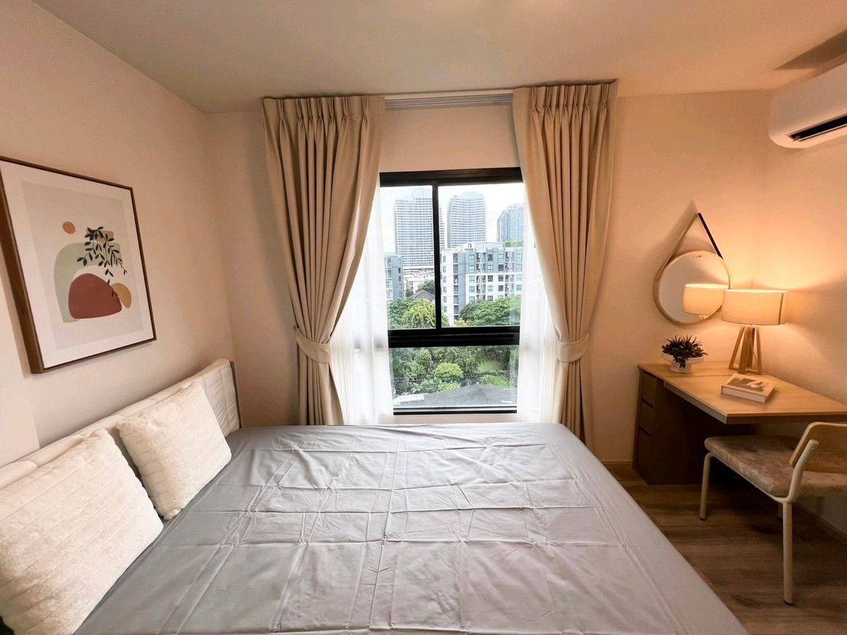 For SaleCondoBangna, Bearing, Lasalle : Urgent sale 📍 The Excel Bearing 📍 Fully furnished and equipped with appliances, near BTS Bearing