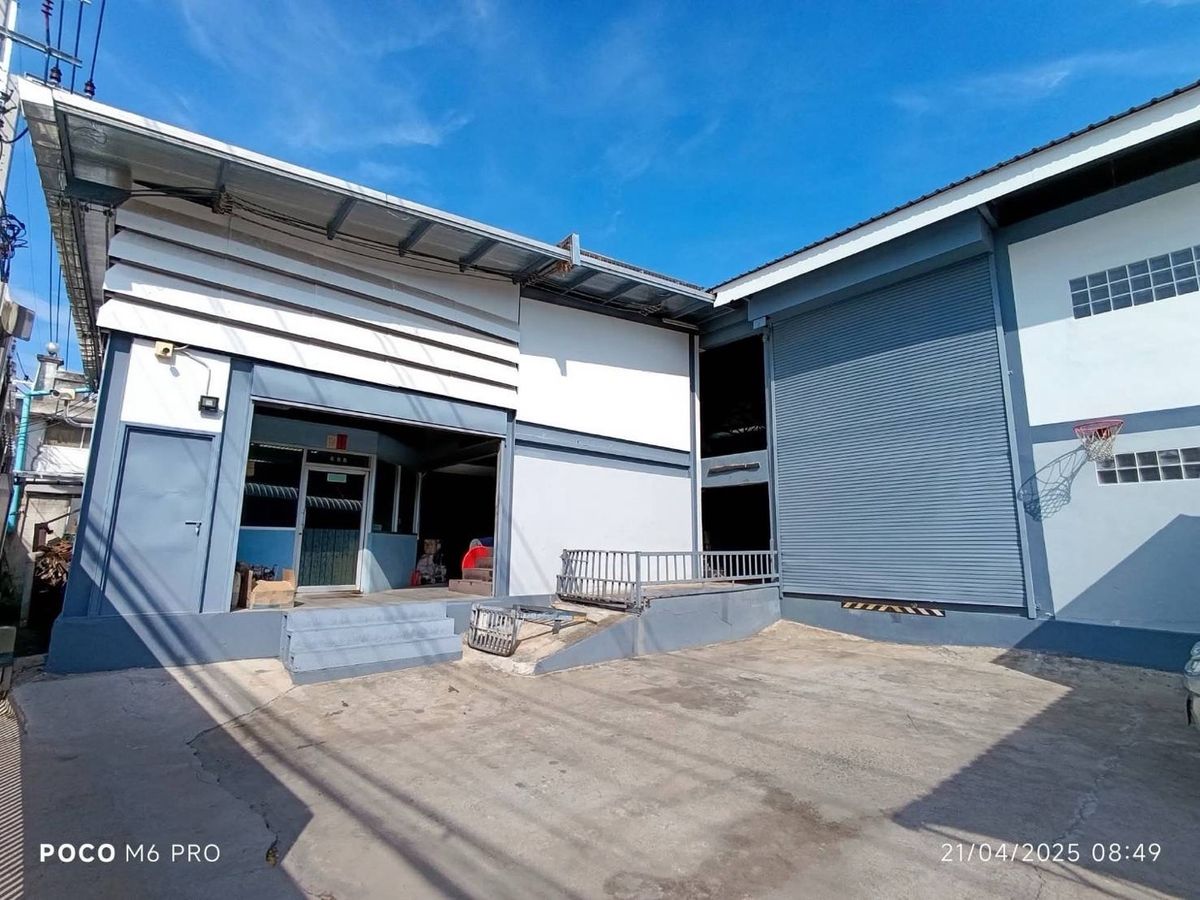 For RentFactoryRama 2, Bang Khun Thian : For rent, Samae Dam Factory, Bang Kadi, 1,000 sqm.