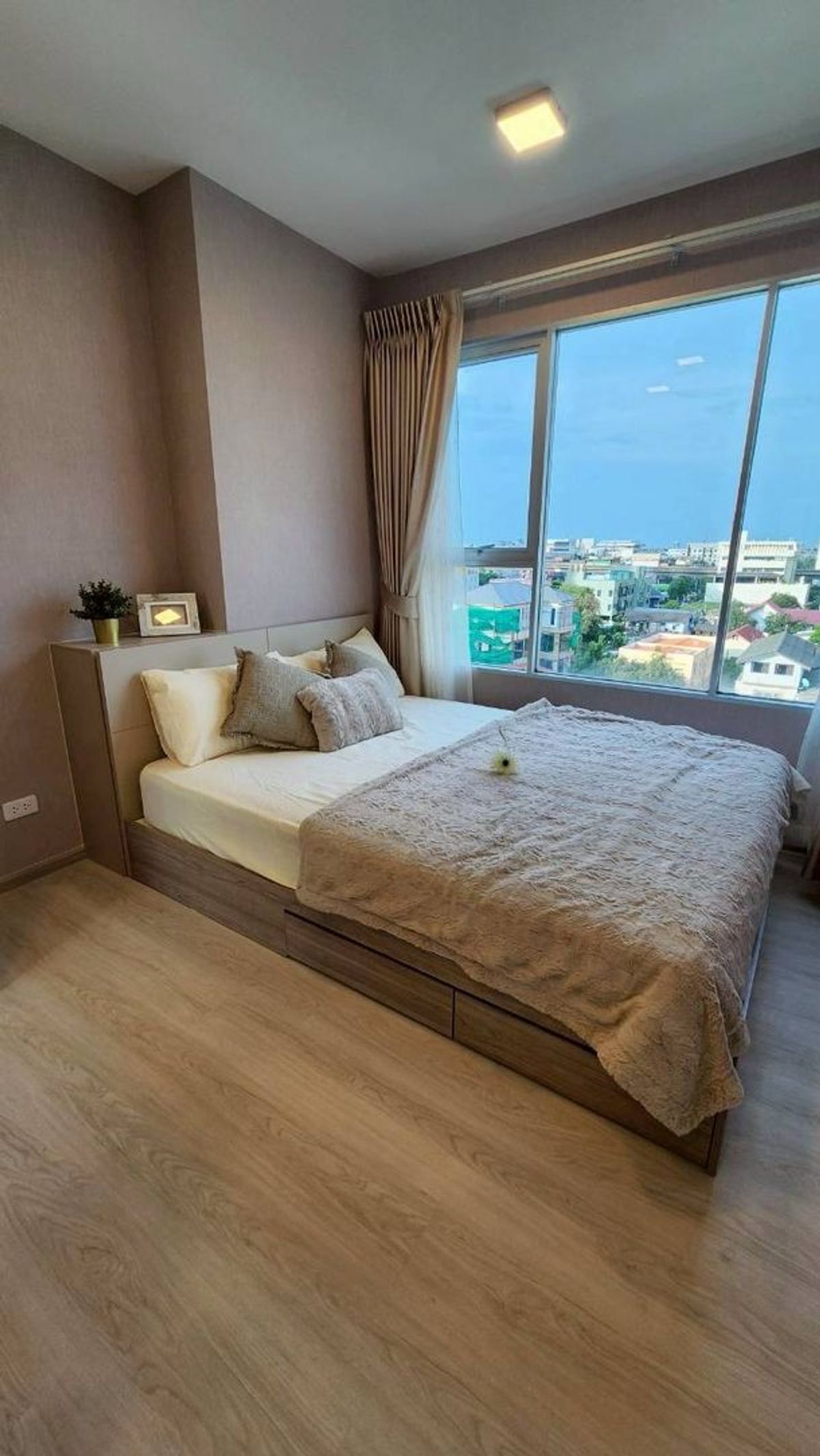 For SaleCondoOnnut, Udomsuk : (Code SM1432) Condo for sale. Plum Condo Sukhumvit 62 Plum Condo Sukmawit 62 near Bangchak BTS