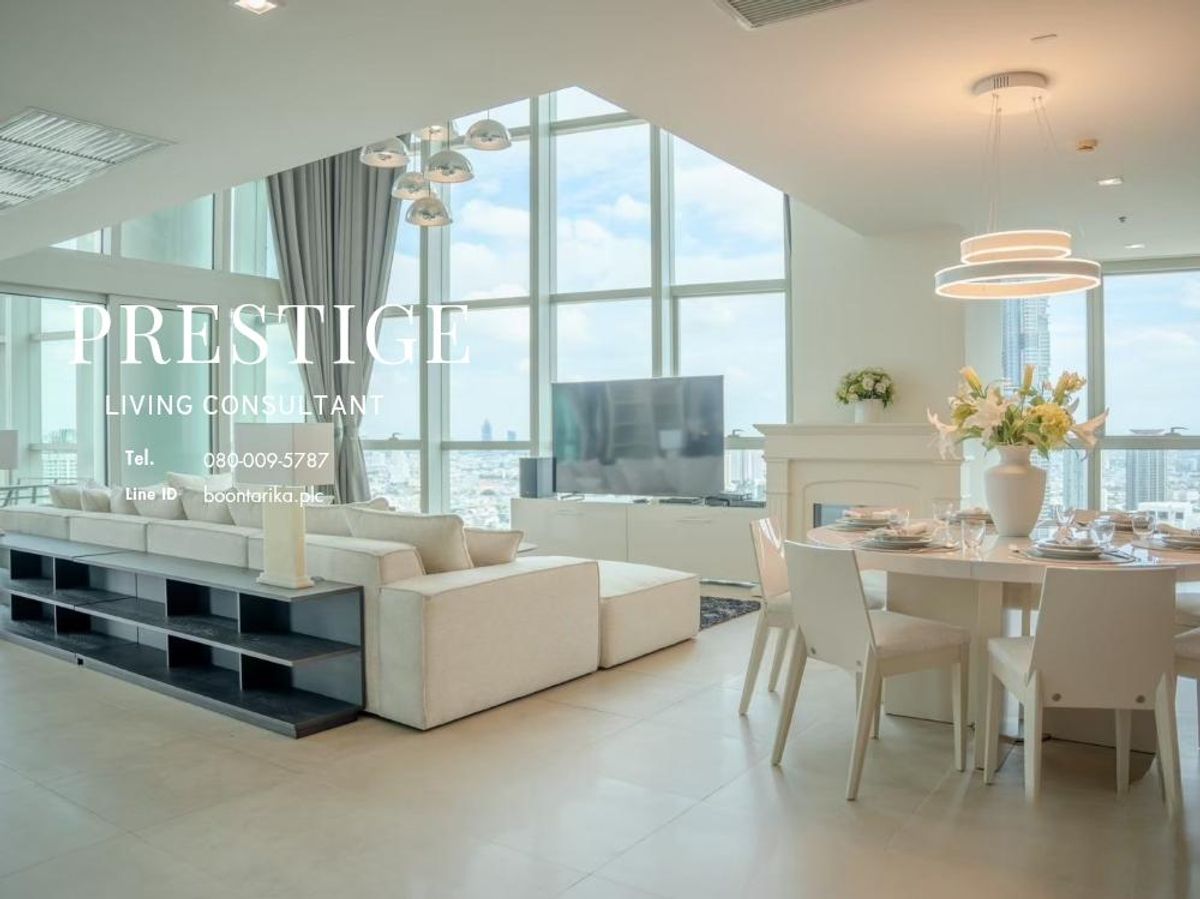 For RentCondoWongwianyai, Charoennakor : 📌For Rent for Rent | The River Condominium - 4BR (330 SQM) Duplex 260,000 THB