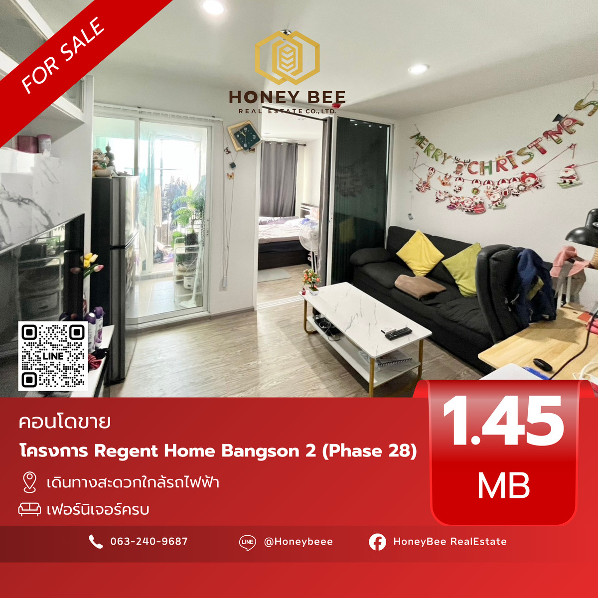 For SaleCondoBang Sue, Wong Sawang, Tao Pun : 📣 [For Sale] Urgent sale !! Regent Home Bangson 2 (Phase 28)
