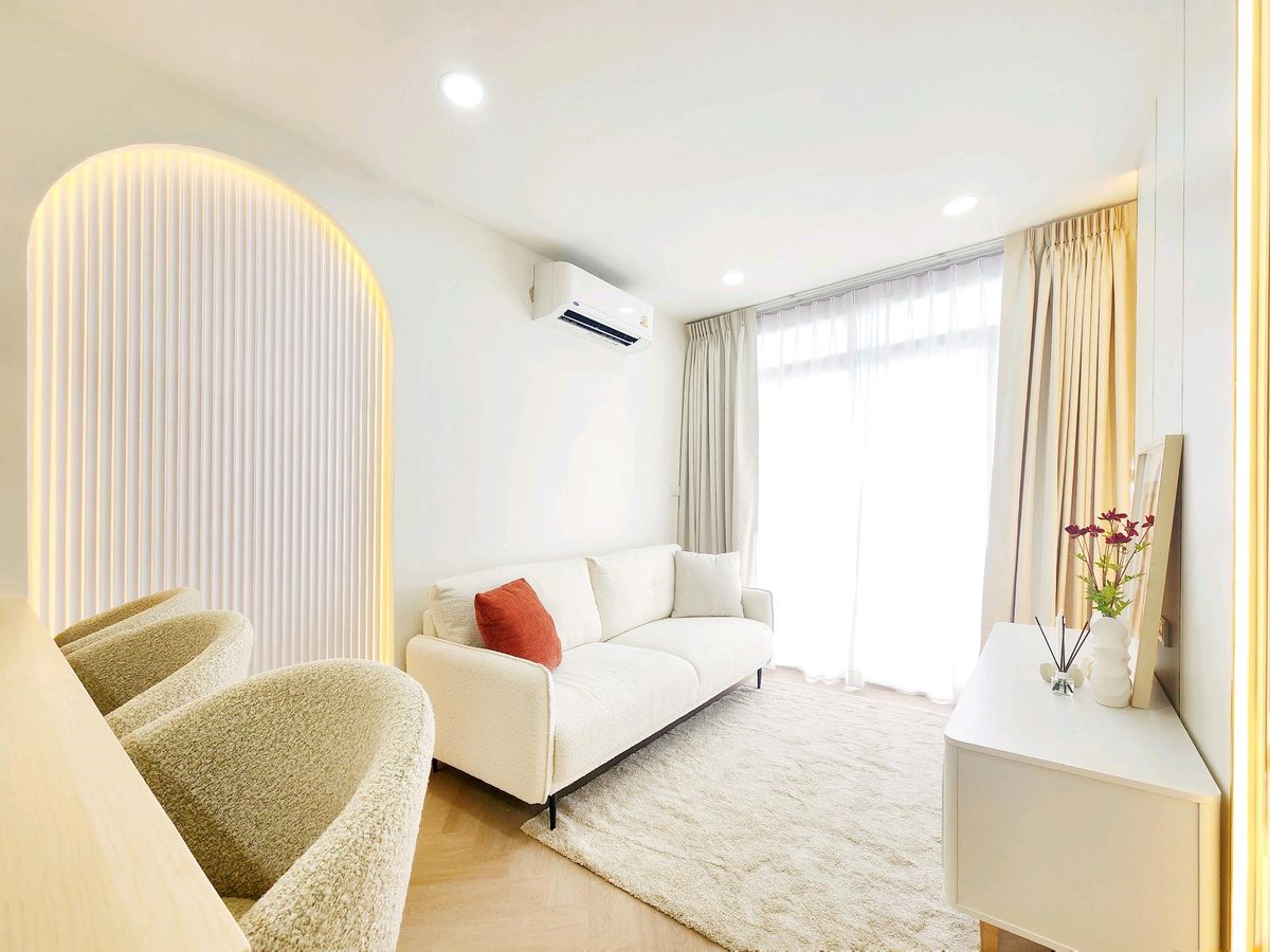 For SaleCondoRamkhamhaeng, Hua Mak : The most beautiful room in the corn pod project Have been in this post, 2 bedrooms, 1 water that is rare, beautiful, beautiful
