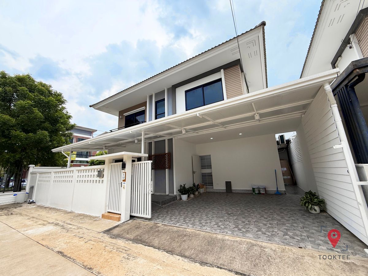 ขายปทุมธานี รังสิต ธรรมศาสตร์ : ขายบ้านสวยพร้อมอยู่ – J Villa รังสิต คลอง 1