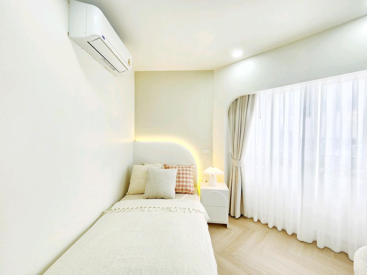 For SaleCondoRamkhamhaeng, Hua Mak : The most beautiful room in the corn pod project Have been in this post, 2 bedrooms, 1 water that is rare, beautiful, beautiful