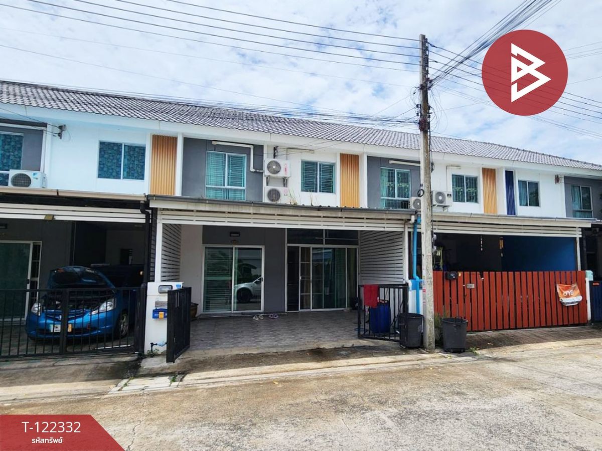 For SaleTownhomePathum Thani,Rangsit, Thammasat : Townhouse for sale Pruksa Village 116 Rangsit-Thanyaburi Pathum Thani is ready.