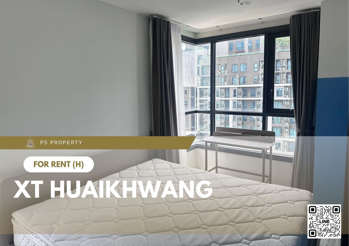 ให้เช่าคอนโดรัชดา ห้วยขวาง : ให้เช่า 📍 XT HUAIKHWANG 📍 เฟอร์นิเจอร์ และ เครื่องใช้ไฟฟ้าครบ ใกล้ BTS ห้วยขวาง