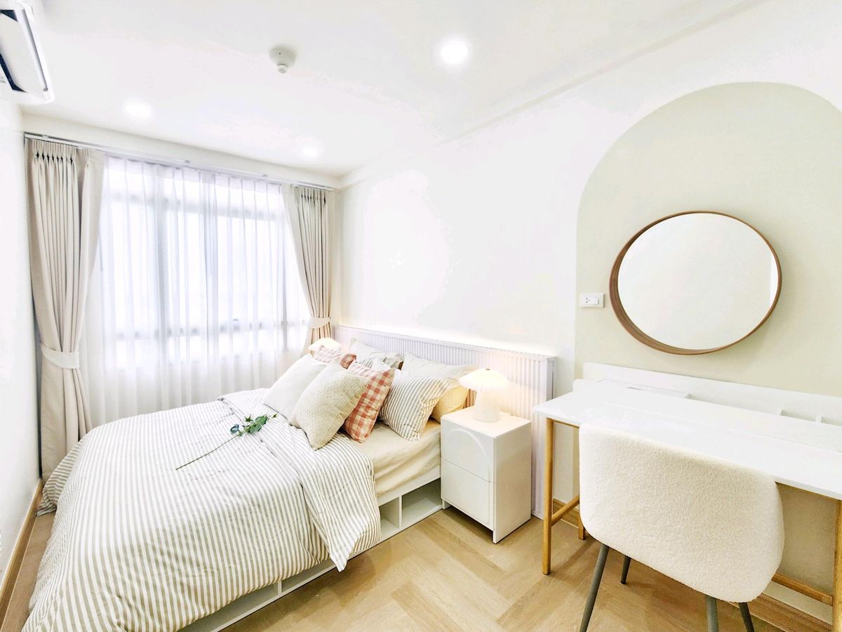 For SaleCondoRamkhamhaeng, Hua Mak : The most beautiful room in the corn pod project Have been in this post, 2 bedrooms, 1 water that is rare, beautiful, beautiful