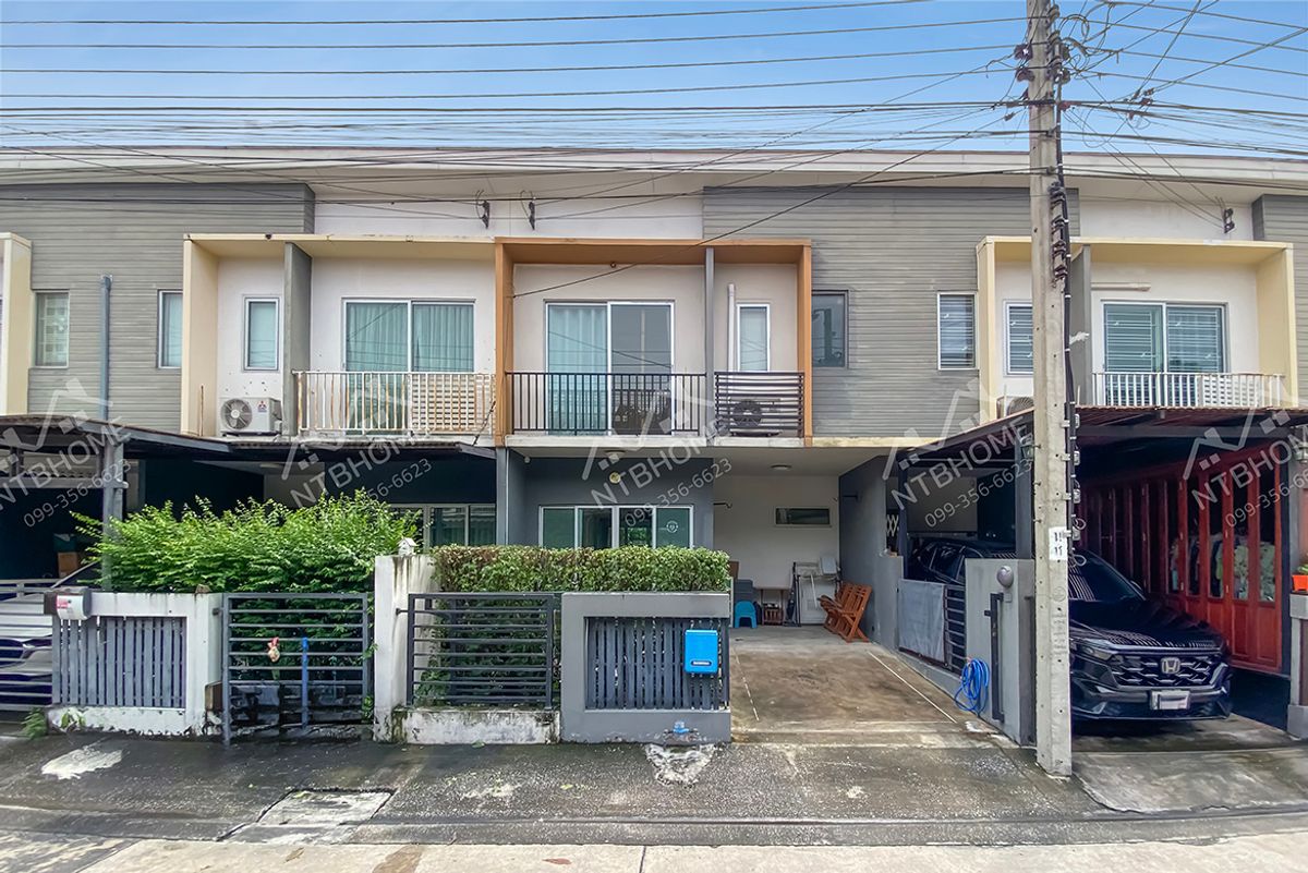 For SaleTownhomeChaengwatana, Muangthong : The Connect 19/1 Chaengwattana in the heart of Muang Thong Thani is ready.