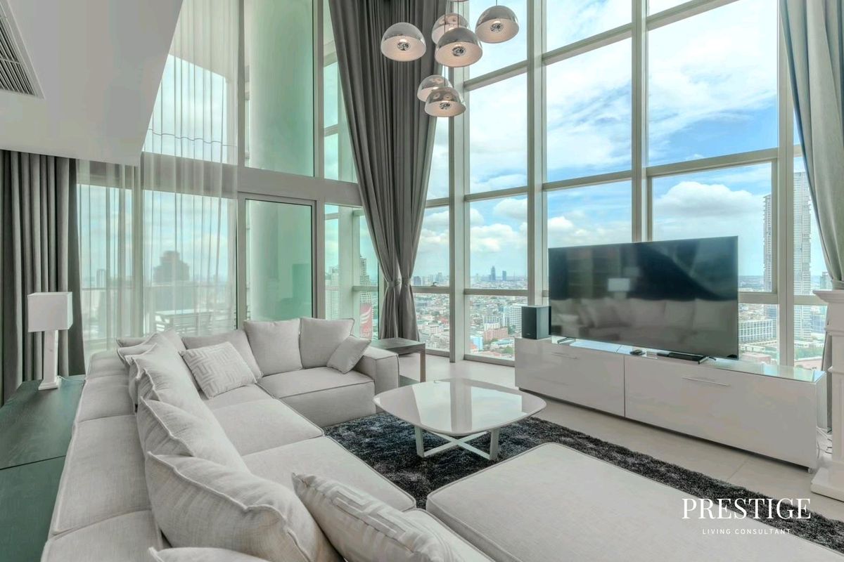 ให้เช่าคอนโดวงเวียนใหญ่ เจริญนคร : 📌For RENT เช่า | The River Condominium - 4BR (330 sqm) Duplex 260,000 THB