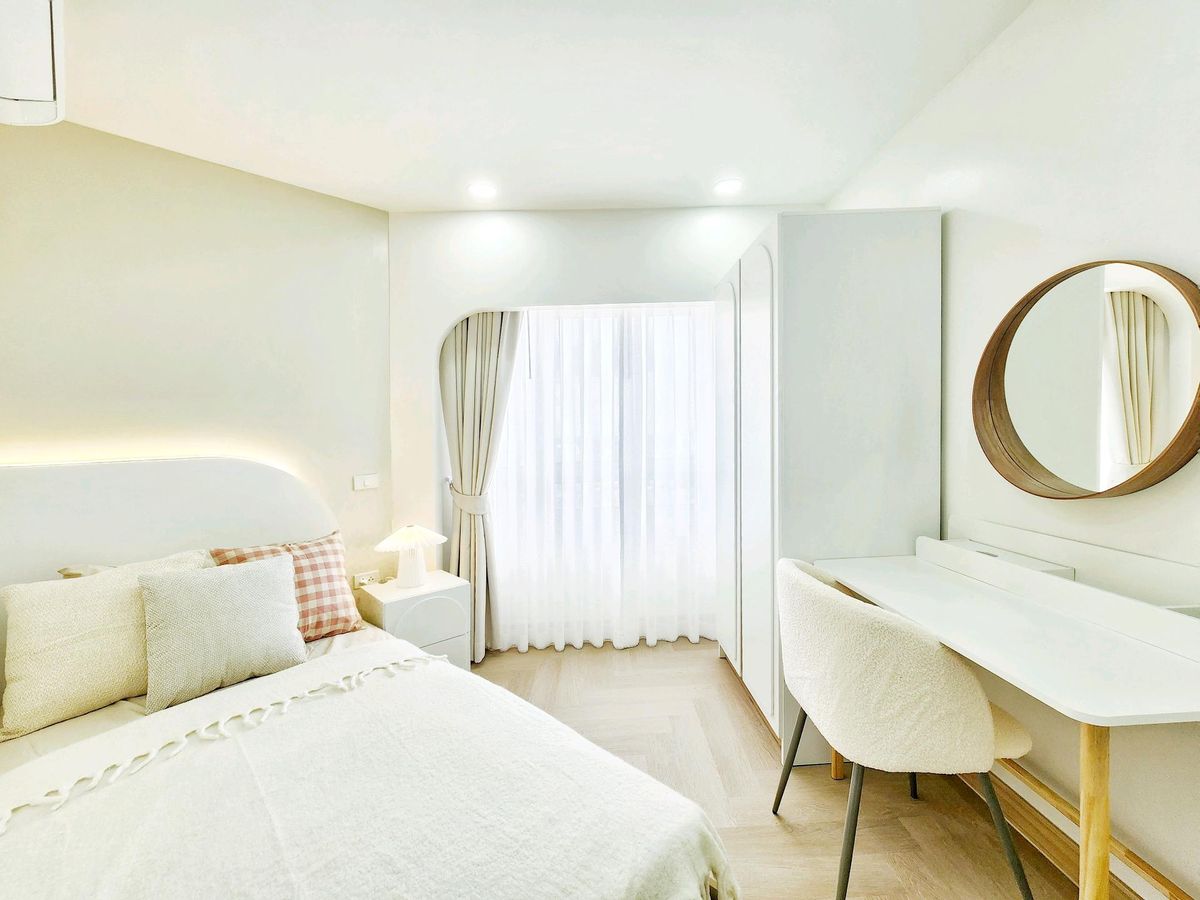 For SaleCondoRamkhamhaeng, Hua Mak : The most beautiful room in the corn pod project Have been in this post, 2 bedrooms, 1 water that is rare, beautiful, beautiful