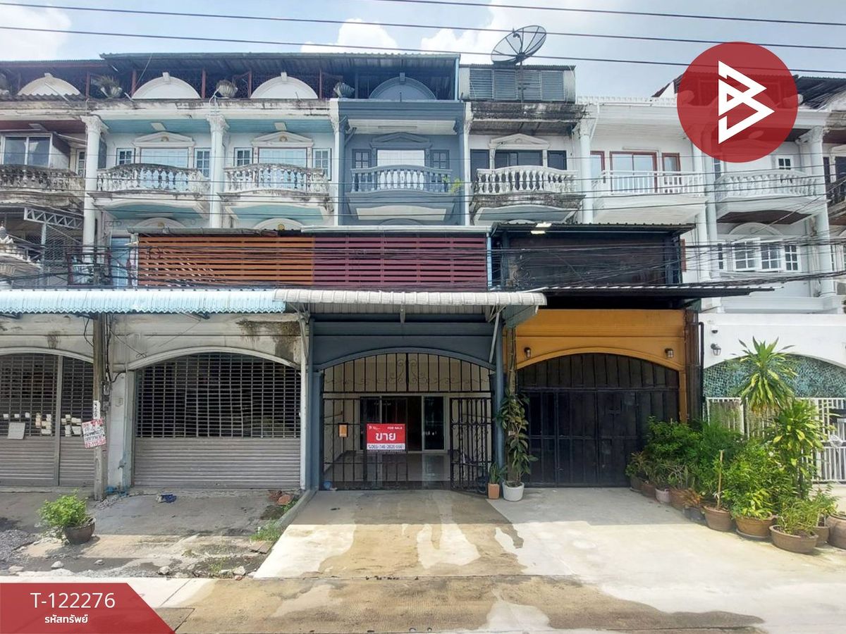 For SaleTownhomeLadprao101, Happy Land, The Mall Bang Kapi : 4 -story townhouse for sale, area of ​​20.6 square meters, Bang Kapi, Bangkok