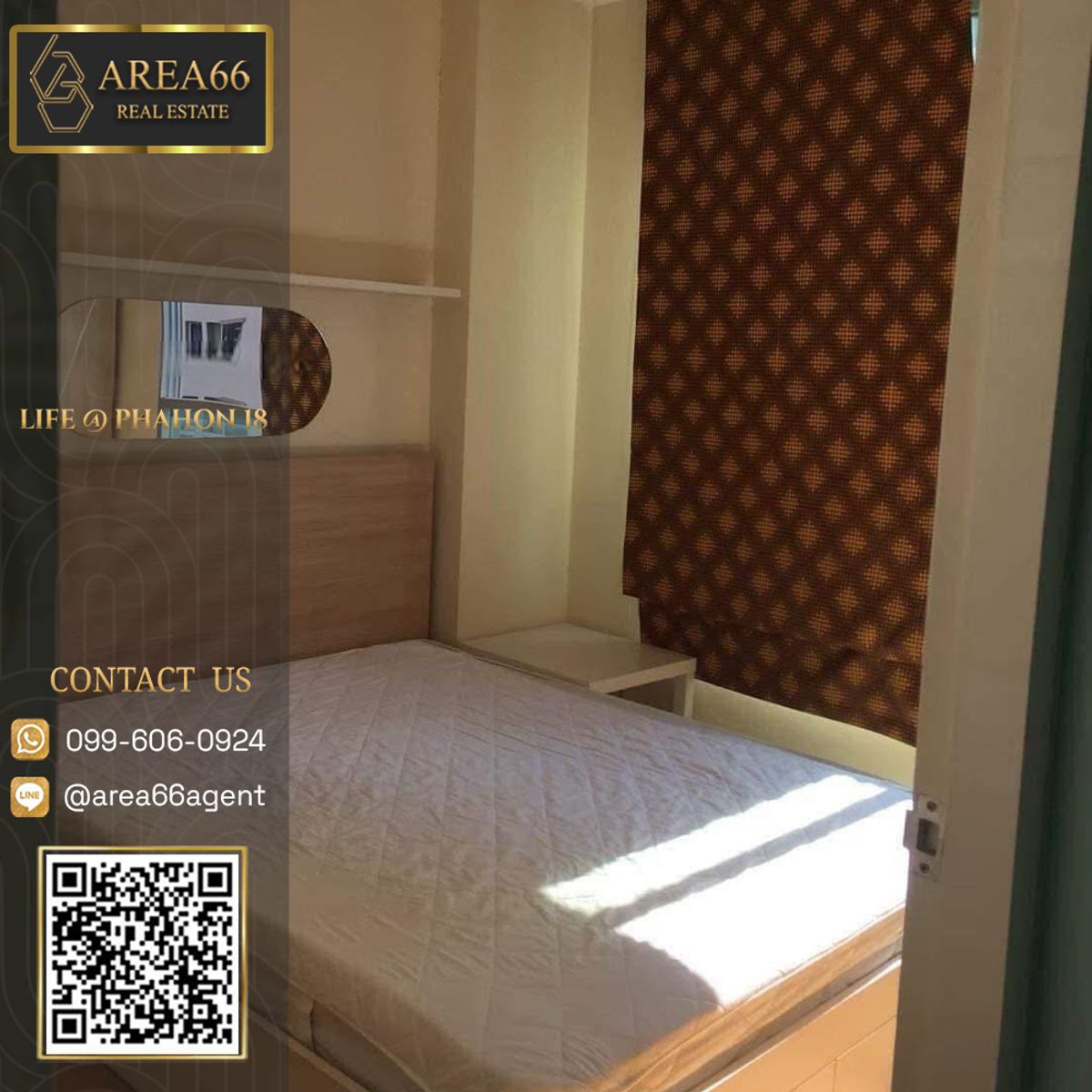For SaleCondoSapankwai,Jatujak : 🔥 For sale !! Life @ Phahon 18 condo