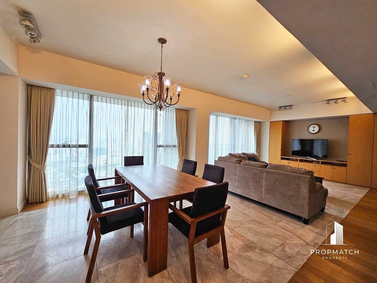 For RentCondoSathorn, Narathiwat : ✨flash deal ✨The Met Sathorn (3BED 3BATH 196SQM). Completely decorated !! Only 120,000 baht per month Tel.0981315848 @PropMatch