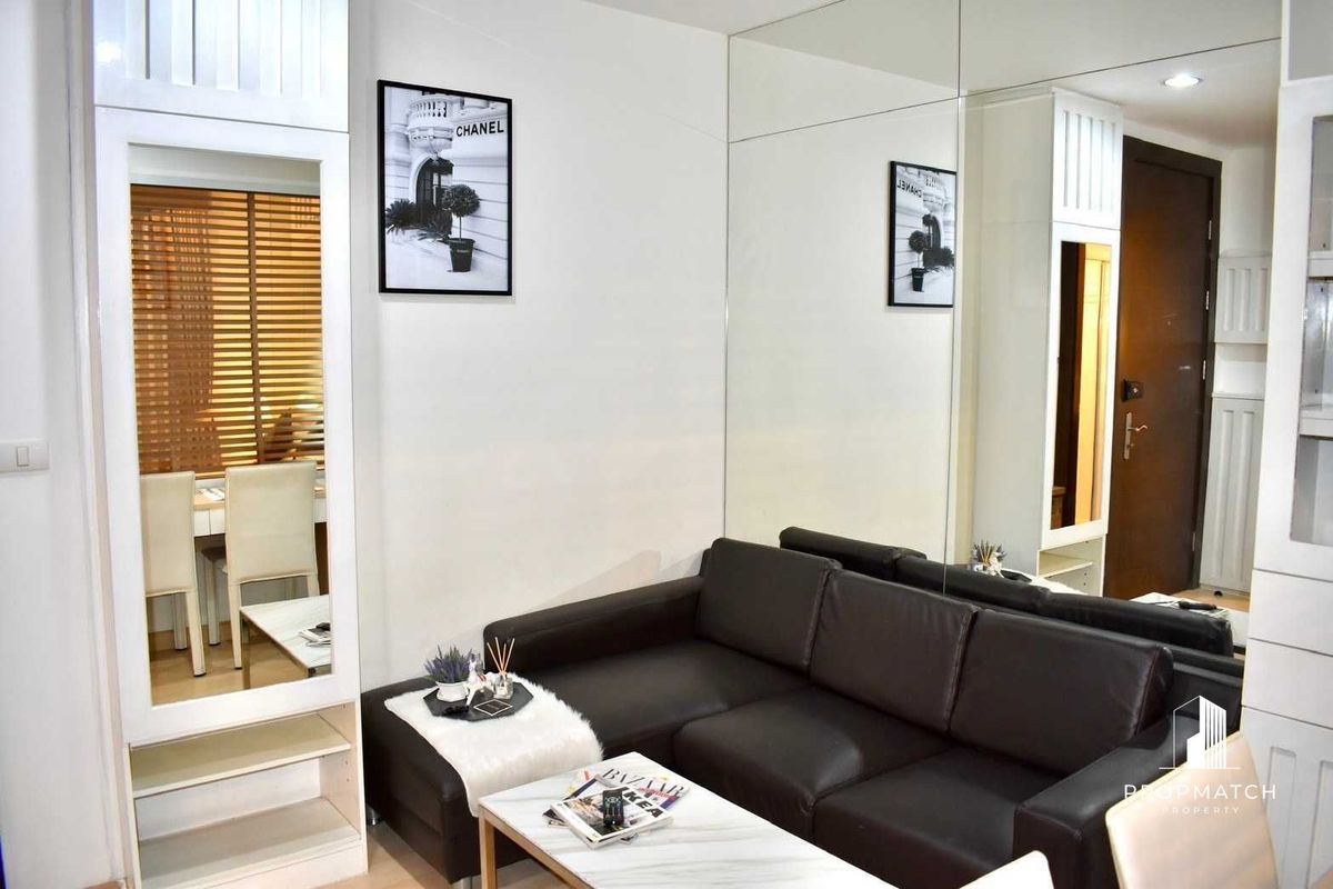 For SaleCondoRatchadapisek, Huaikwang, Suttisan : ⚡️Hot Priceound ⚡ ️ Rhythm Ratchada Luxury Condo MRT Ratchada 0 meters 35 SQM Build in Sell Loss.
