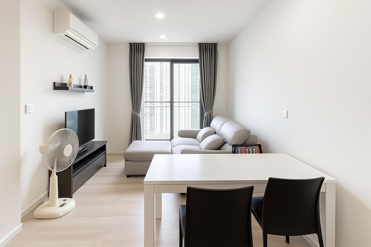 For SaleCondoRatchadapisek, Huaikwang, Suttisan : 🔥 Urgent sale 🔥 The cheapest room, beautiful room, wide angle, good view, very worthwhile