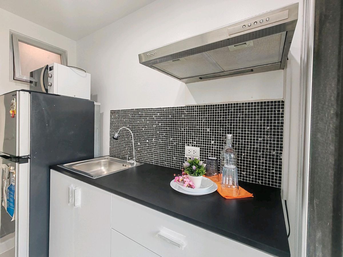 ขายคอนโดเสรีไทย-นิด้า : คอนโดแสนสิริ ย่านรามคำแหง ตกแต่งใหม่ 