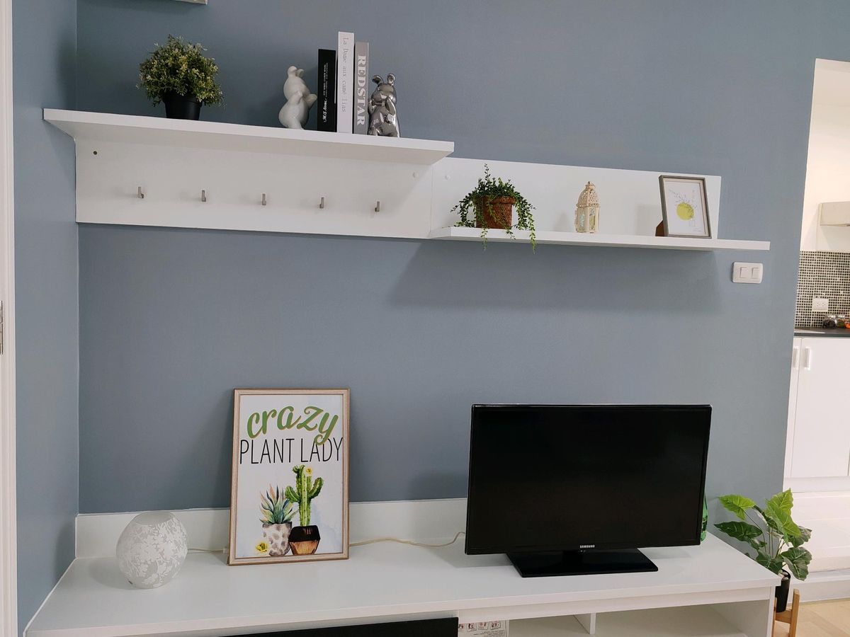 ขายคอนโดเสรีไทย-นิด้า : คอนโดแสนสิริ ย่านรามคำแหง ตกแต่งใหม่ 