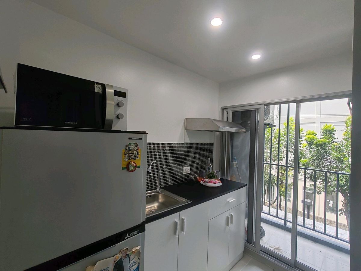 ขายคอนโดเสรีไทย-นิด้า : คอนโดแสนสิริ ย่านรามคำแหง ตกแต่งใหม่ 