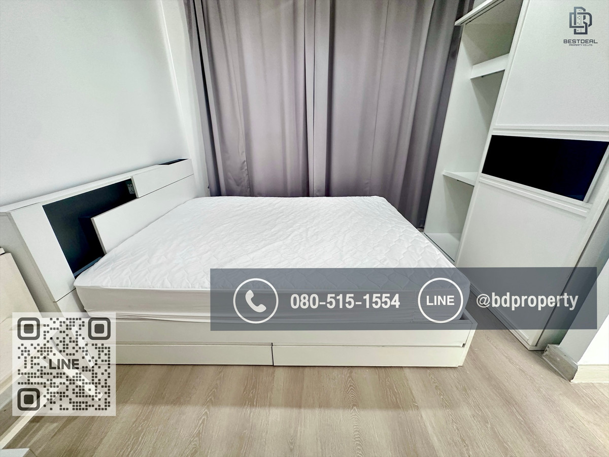 Bestdeal ให้เช่า ด่วน!!!ราคา 13,000/เดือนเท่านั้น Studio 22ตรม. เฟอร์นิเจอร์และเครื่องใช้ไฟฟ้าครบ “IDEO MOBI RAMA 9” ใกล้MRT และ เซ็นทรัลพระราม 9 เพียง 80 ม. Loading...